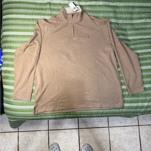 Polo Ralph Lauren Men's Beige Zip-Up Sweater